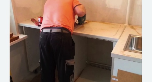Сборка кухонного гарнитура. Ноябрьск
